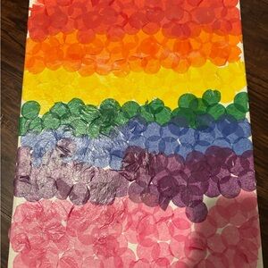 Colorful Rainbow Art Canvas